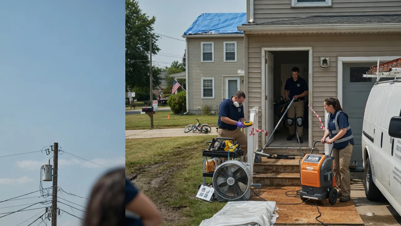 Water Damage Repair in New Munich, MN near me